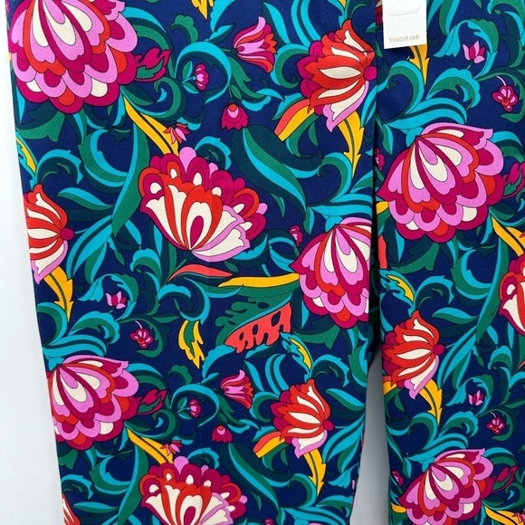 TRINA TURK DANNO bright colorful whimsical boho shabby chic floral woman pant 10 - Picture 4 of 16